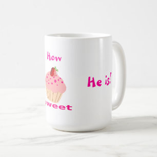 Jesus, wie süß er Bibel Zitat anpassen Kaffeetasse