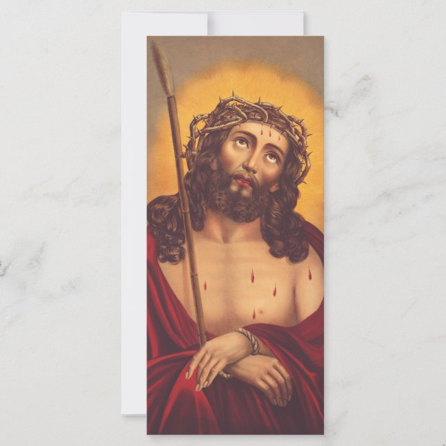 Jesus wird mit einer Dornenkrone gekrönt (Vorderseite)