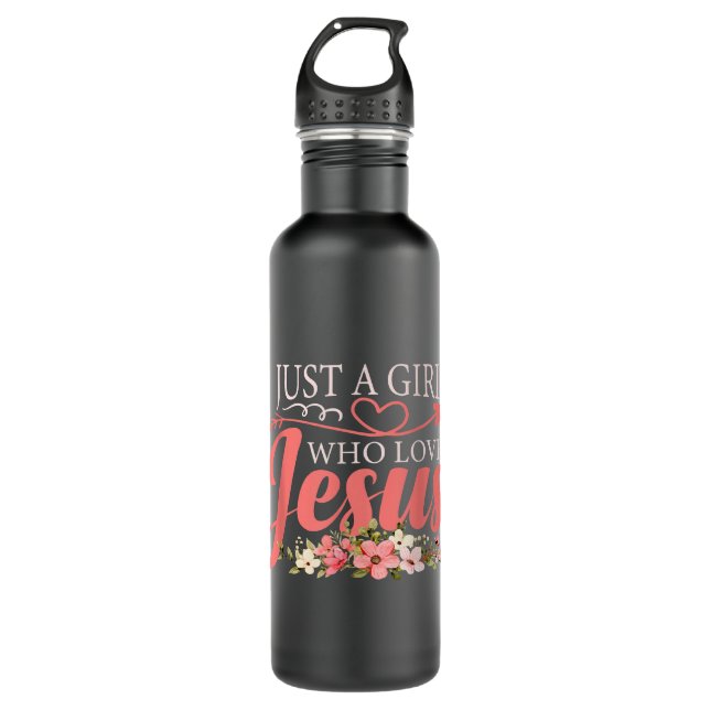 Jesus wird wieder christlich sein edelstahlflasche (Vorderseite)
