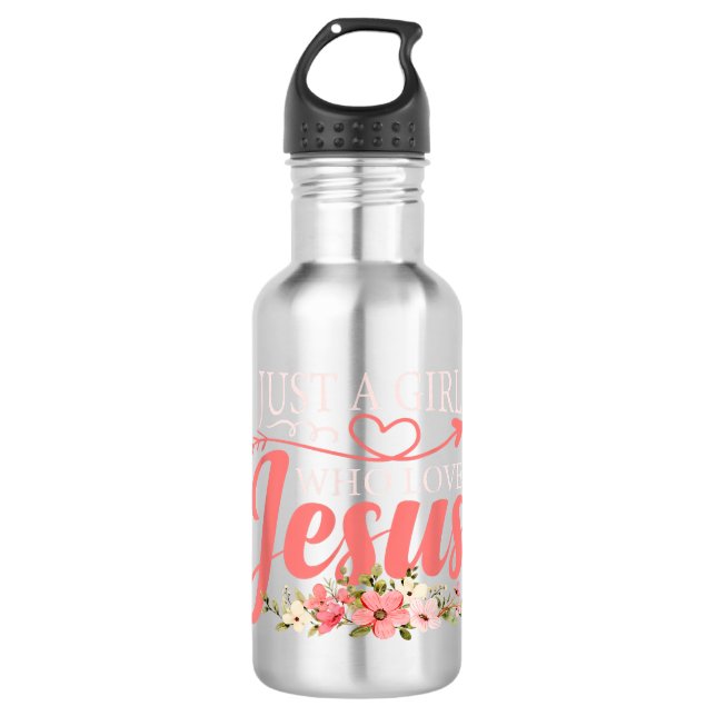 Jesus wird wieder christlich sein edelstahlflasche (Vorderseite)