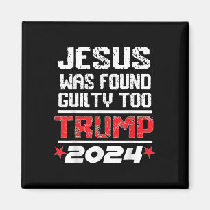 Jesus wurde für schuldig befunden, um Amerika zurü Magnet