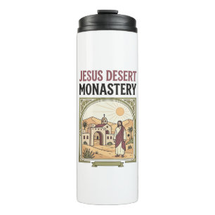 Jesus-Wüstenkloster Jesus Wüstenkloster Chri Thermosbecher