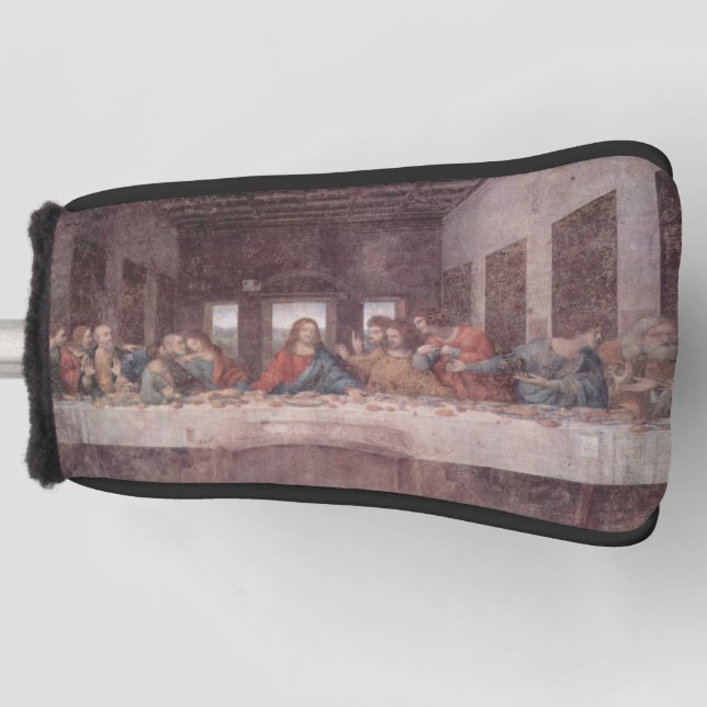 Jesus "Yeshua" Das letzte Abendmahl, Leonardo da V Golf Headcover (Vorderseite)