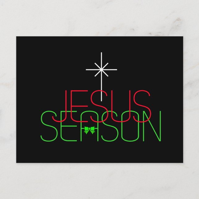 Jesus-Zeit Postkarte (Vorderseite)