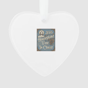 Jesus Zimmerpflanze Rebe In Christus Jesus Zimmerp Ornament