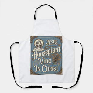 Jesus Zimmerpflanze Rebe In Christus Jesus Zimmerp Schürze