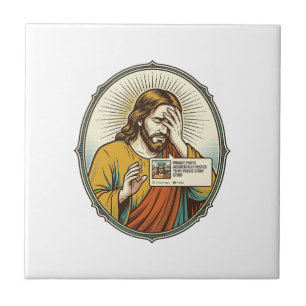 Jesus zur Story hinzugefügt anstatt direkte Nachri Fliese