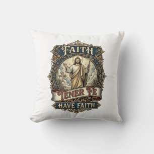 Jesus Zweisprachige Multikulturelle Familien-Shirt Kissen