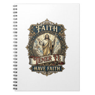 Jesus zweisprachige multikulturelle Familien-Shirt Notizblock