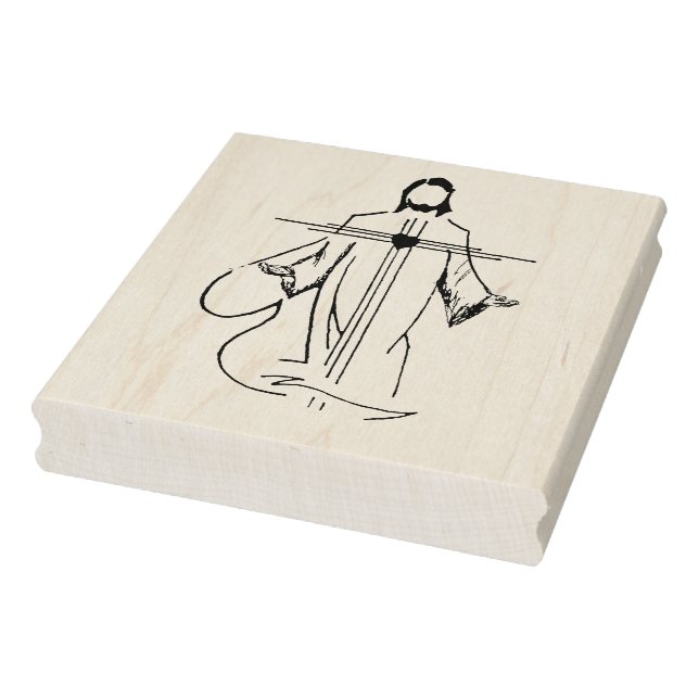 Jesusherz Briefmarke zur Illustration Gummistempel (Stempel)