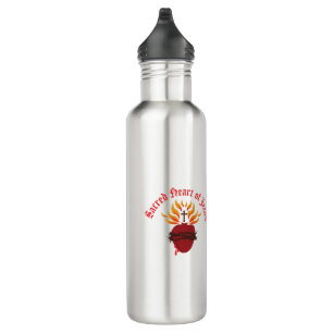 Jesusherz Edelstahlflasche