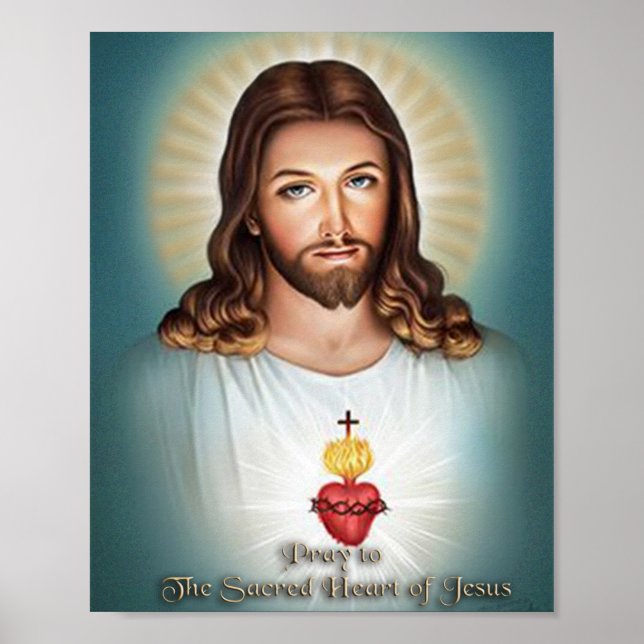 Jesusherz Poster (Vorne)
