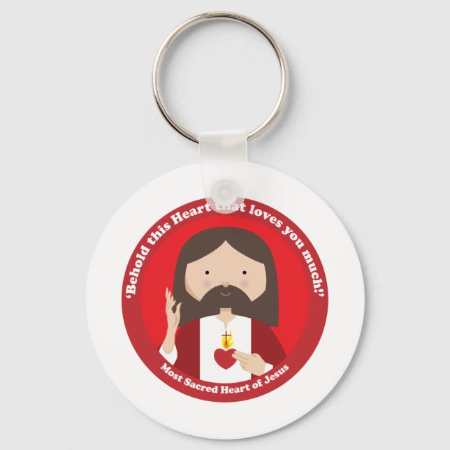 Jesusherz Schlüsselanhänger (Vorderseite)