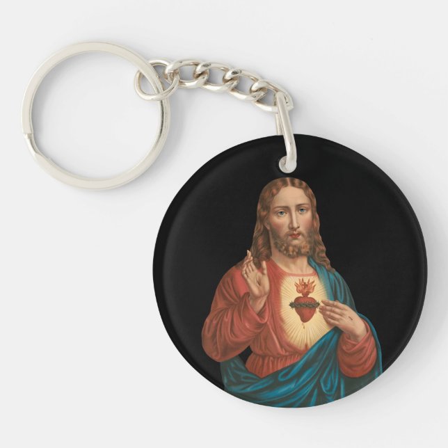 Jesusherz Schlüsselanhänger (Vorderseite)