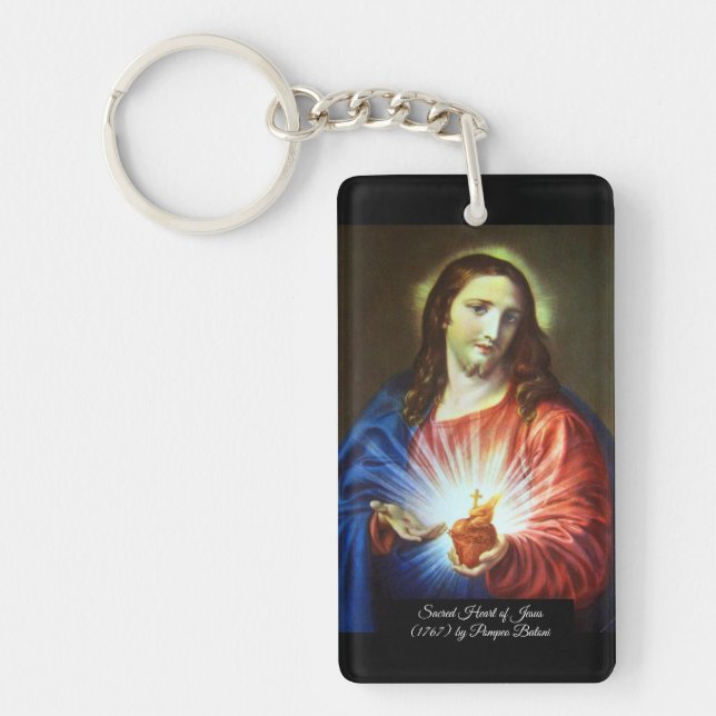 Jesusherz Schlüsselanhänger (Vorderseite)