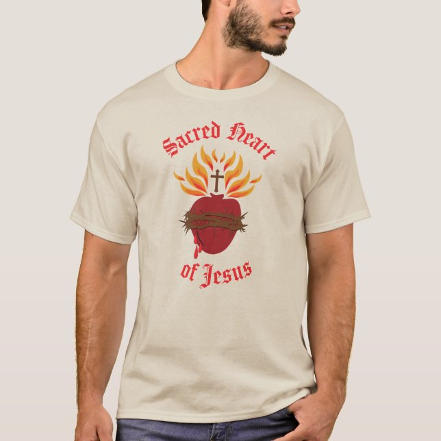 Jesusherz T-Shirt (Vorderseite)