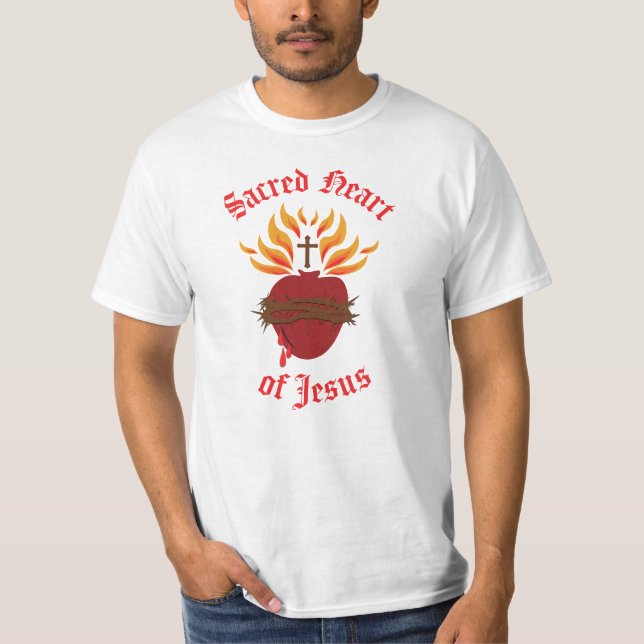Jesusherz T-Shirt (Vorderseite)