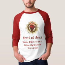 Jesusherz T - Shirt Raglan