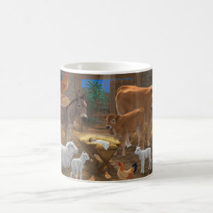 Jesuskind Krippen Heilige Nacht Weihnachten Krippe Kaffeetasse