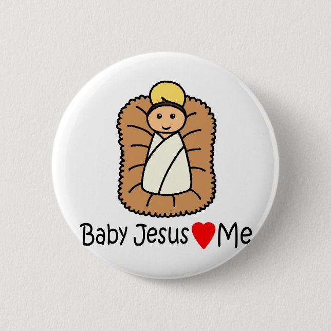 Jesuskind (Lieben) Button (Vorderseite)