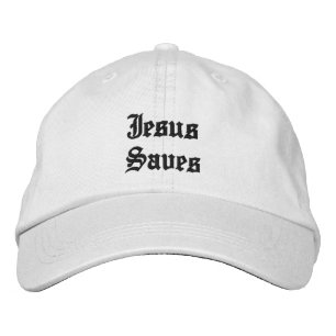 JesusSaves Bestickte Baseballkappe