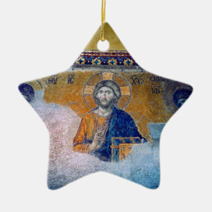 Jesuswandstern Keramik Ornament