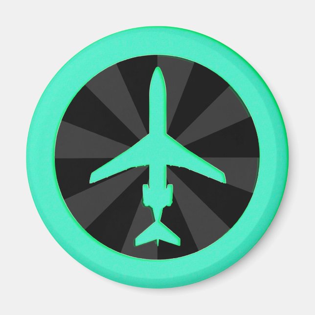 Jet Aircraft Magnet (Vorne)