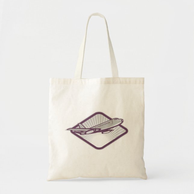 Jet Airplane Tragetasche (Vorne)