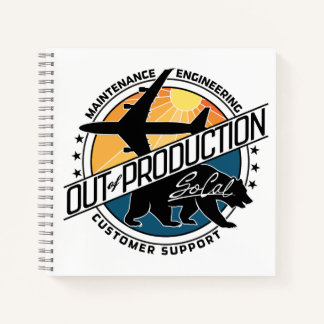 Jet & Bear-Notebook Notizbuch