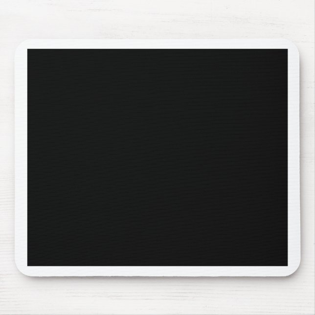 Jet Black Design - Mit Text, Foto, Bild anpassen Mousepad (Vorne)