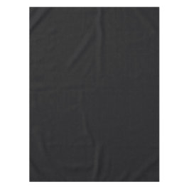Jet Black Solid Color Tischdecke