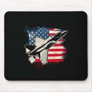 Jet F-35 4. Juli Männer Frauen Kinder Pa Mousepad