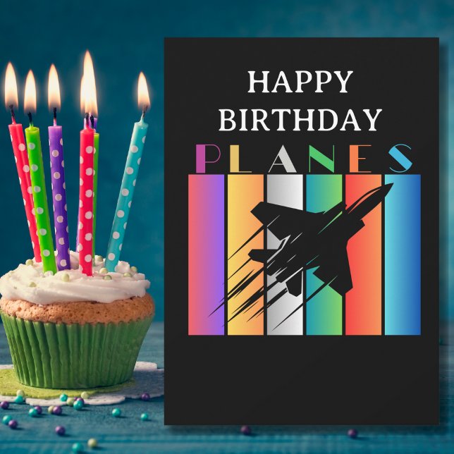 Jet Fighter Airplane Flugzeug Spaß Luftfahrt Gebur (Front)