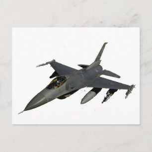 JET FIGHTER POSTKARTE