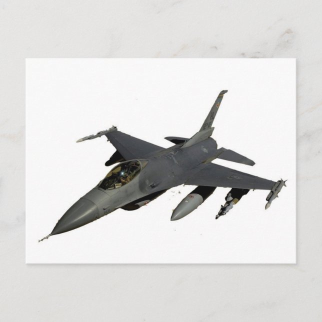 JET FIGHTER POSTKARTE (Vorderseite)