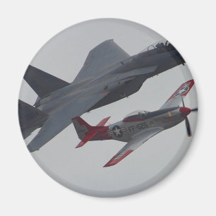 Jet-Flugzeug-Pilotcockpit-Propeller Magnet