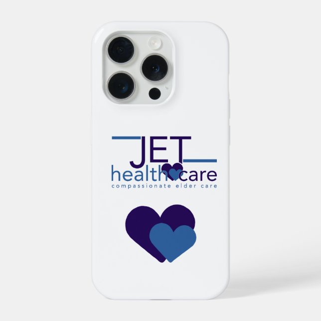 JET Healthcare Phone Case iPhone 15 Pro Hülle (Rückseite)