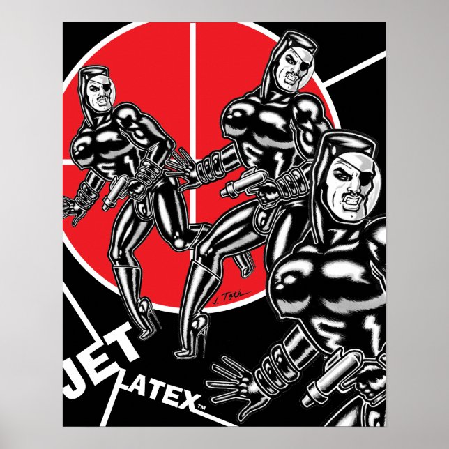 Jet Latex™/Bullseye Poster (Vorne)