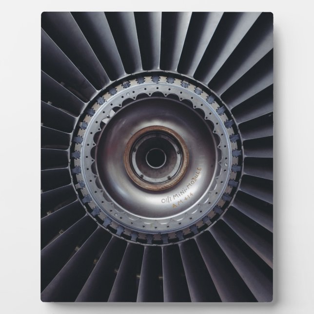 Jet Motor Fotoplatte (Vorderseite)