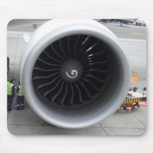 Jet Motor Mousepad