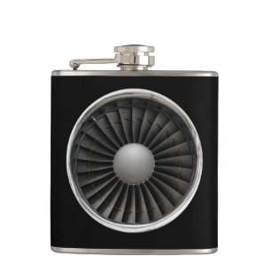 Jet Motor Turbine Fan Flachmann