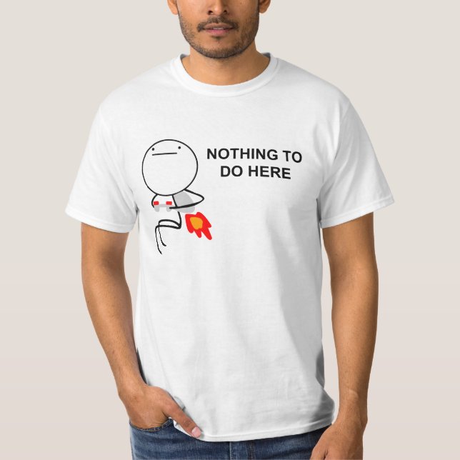 Jet-Satz-Typ T-Shirt (Vorderseite)