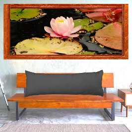 Jet Schwarz massives Farbkissen Seitenschläferkissen