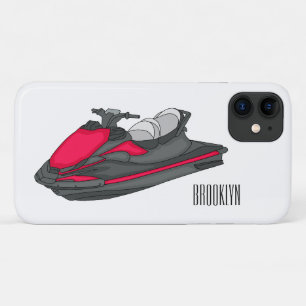 Jet ski Cartoon Illustration Case-Mate iPhone Hülle