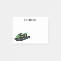 Jet ski Cartoon Illustration