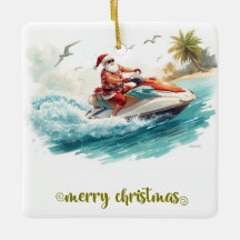 Jet Ski Christmas Holiday with Santa Claus