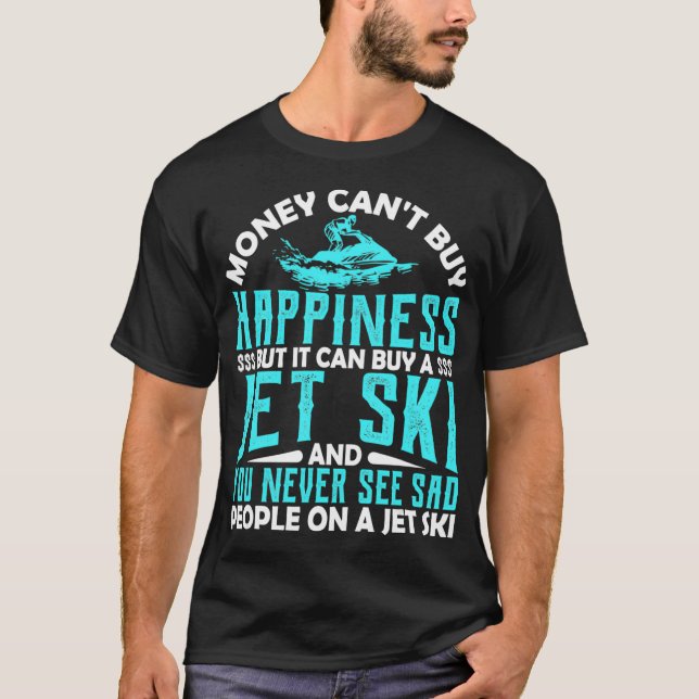 Jet Ski Geschenke Kinder Jet Ski Funny Men Birthda T-Shirt (Vorderseite)