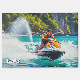 Jet Ski in Phuket Patong Beach Thailand Travel Magnet