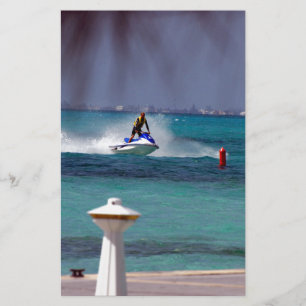 Jet-Ski-Paradies Briefpapier