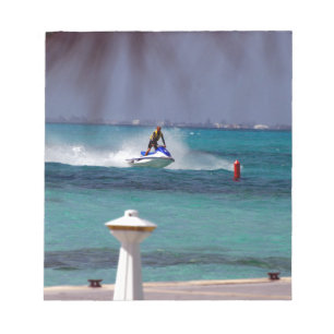 Jet-Ski-Paradies Notizblock